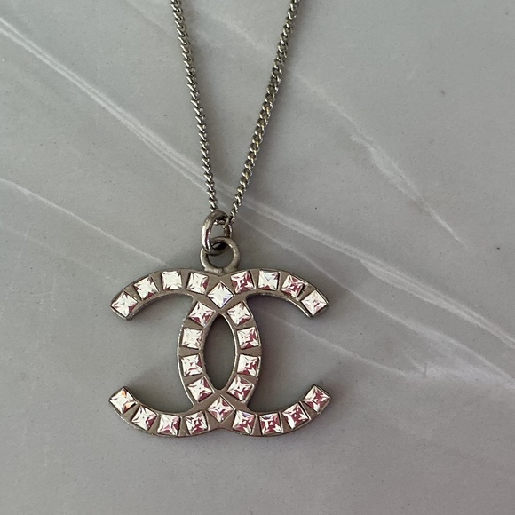 CHANEL CC crystal necklace, 16 inch, Authentic - Picture 10 of 10